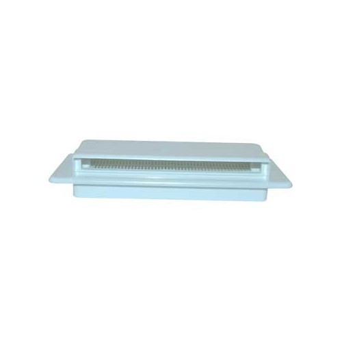 Griglia di ventilazione esterna in plastica 205x75 mm - bianco - CF10160
