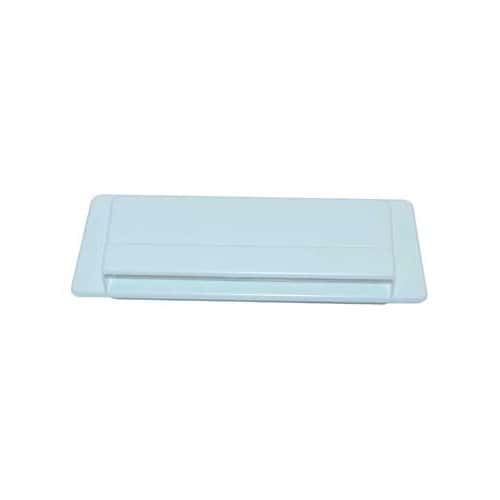  Exterior plastic ventilation grille 205x75 mm - white - CF10160 
