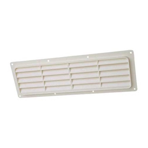  White plastic ventilation grille 300x80 mm - CF10161 