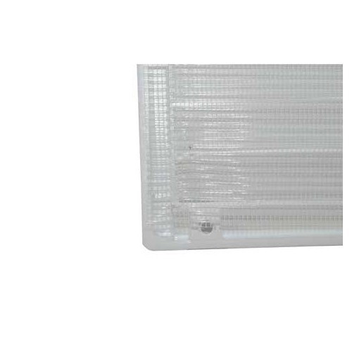  365x140 mm white plastic ventilation grille - CF10162-1 