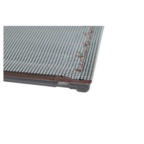  Brown plastic ventilation grille, 365x140 mm - CF10164-2 