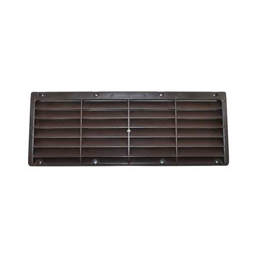  Brown plastic ventilation grille, 365x140 mm - CF10164 