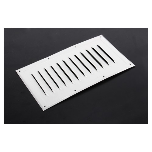  White lacquer aluminium ventilation grille, 130 x 230 - CF10180 