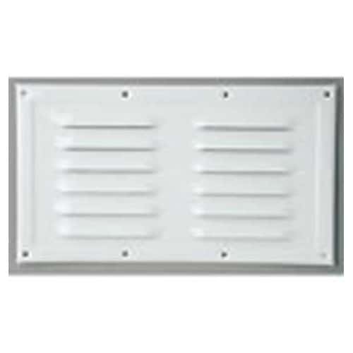	
				
				
	White lacquer aluminium ventilation grille, 230x130 - CF10182
