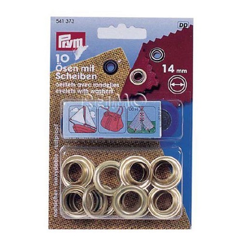 Pack of 10 eyelets, Ü 14 mm - CF10346