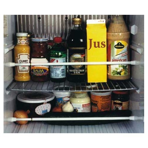     
                
                
    Barres extensibles anti chute 25-44cm - blanches - vendues par 2. - CF10566
