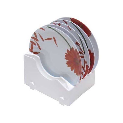     
                
                
    Support assiettes blanc - CF10581
