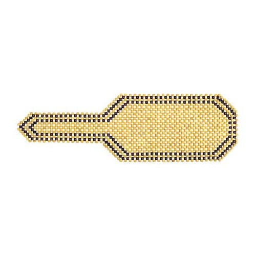 Copri sedile palline di legno per comfort alla guida - CF10751