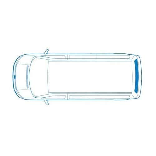  Rearhatchback curtain for VW T4 90 ->03 - CF11259-4 
