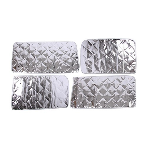     
                
                
    Set of 4 insulated curtains VW Transporter T4 short cell windows - CF12091
