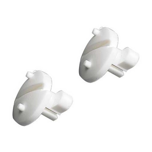  White latches for Dometic refrigerator air vents - sold by 2 - CF12137 