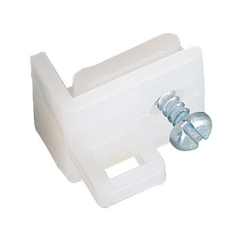     
                
                
    Kit 4 arrêts de rails en nylon pour rail de rideau - pour rail en C - CF12312
