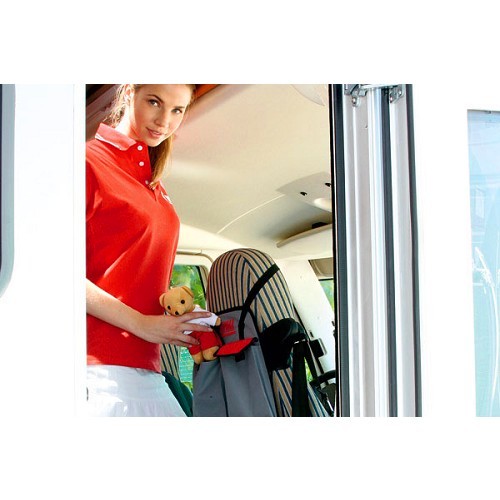 ORGANIZZATORE FIAMMA SEDILE PACK Organizzatore per sedili - Nero e rosso - CF12434