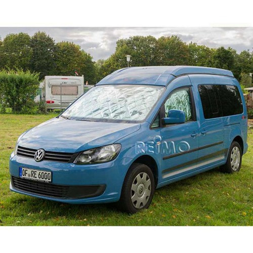 Rideau isolant pare-brise et fenêtres latérales Eté/ Hiver VW CADDY à partir de 2009 à 2020 - CF12763