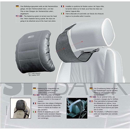  Sitback headrest cushion - CF12973-2 