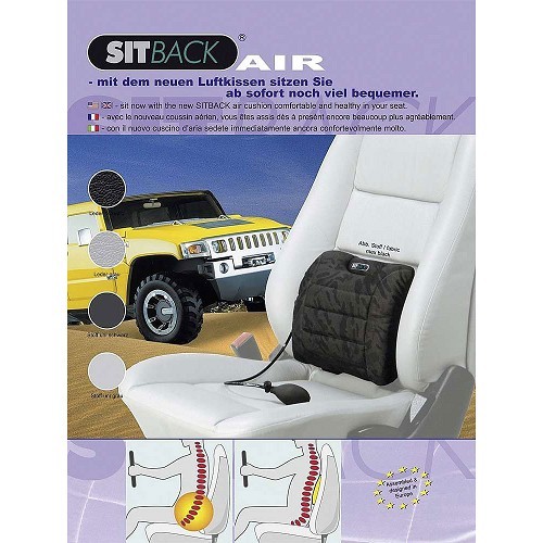  Cuscino dorsale ad aria Sitback - CF12974-2 