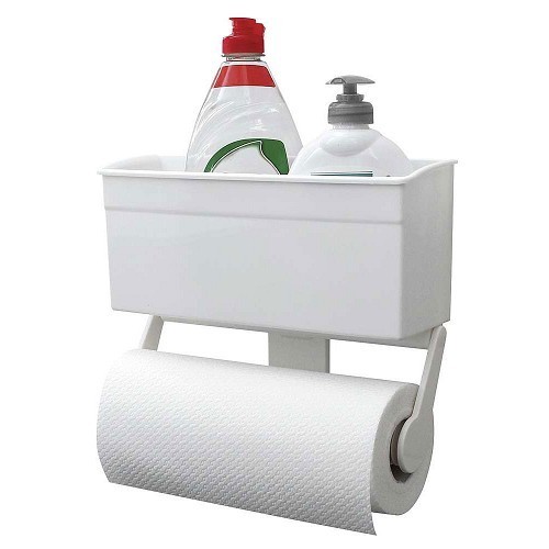  Kitchen roll dispenser with suction pad mounting - CF13012 