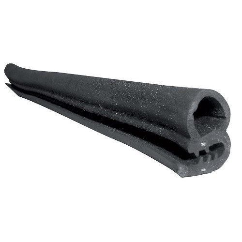  Zwarte rubberdichting voor Euramax-deurkozijnen - verkocht per meter - CF13202 