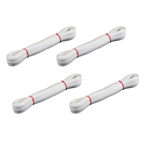  Set of 4 white 12 mm screw covers - 4 strips of 20 metres each - CF13412 