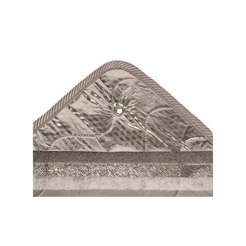 9-layer interior thermal insulation (8) for VW T5 short chassis - with hatchback - 2003 to 2010 - CF13983