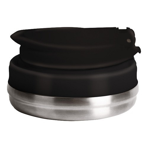 Bollitore pieghevole in silicone da 0,8 litri nero - CF14506