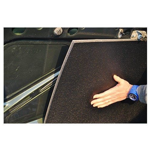 Soundproofing for engine hood, thickness: 1.1 cm - 100 x 50 cm sheet - for vans and converted vans - CF14879