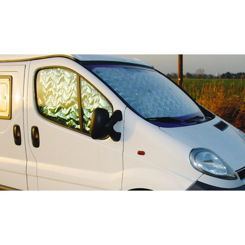 Vorhänge für Windschutzscheibe + 2 Seitenfenster für FORD TRANSIT CUSTOM nach 2012 - CF15025