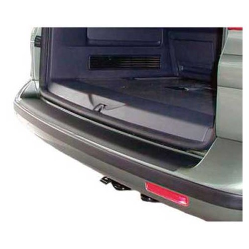     
                
                
    Black rear bumper guard VW T5 since 2010-&gt; for unpainted bumpers - CG10124
