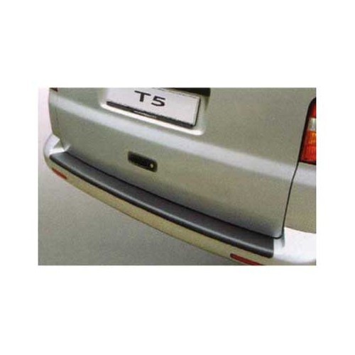  Black rear bumper protector VW T5 for painted bumpers  - CG10132 
