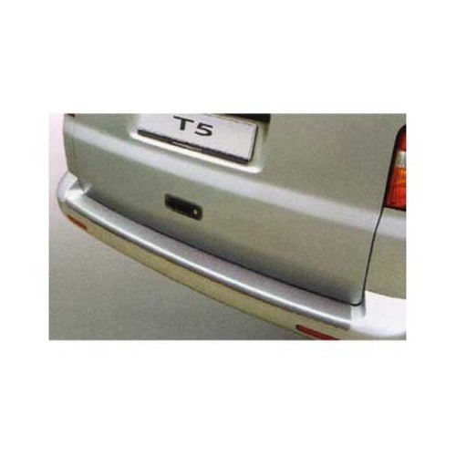  Protection Pare-chocs arrière argent VW T5 pour parechocs peints & VW Caravelle & Multivan - CG10134 