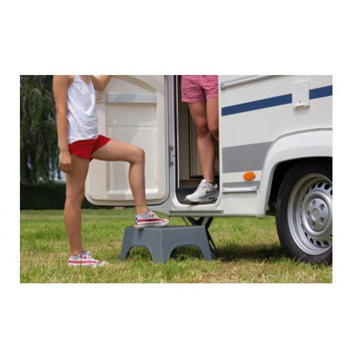 Trittstufen 1 Stufe Kunststoff grau STEP MAGNUM Fiamma - Schwere Lasten - CG10225