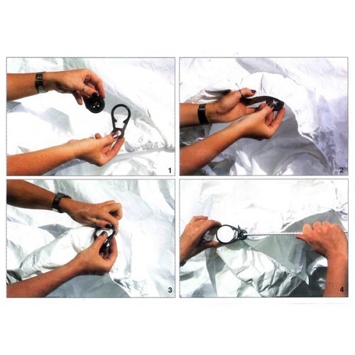  Nylon eyelets for attaching the exterior protective covers - CG11508-1 