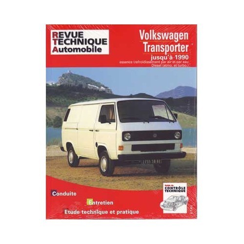  Revue technique automobile pour Volkswagen Transporter 79 ->92 - CL10052 