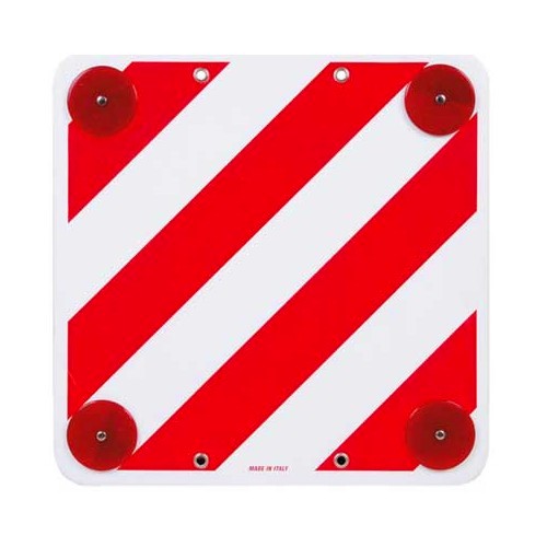 CEE-approved rear warning sign PLASTIC ALU SIGNAL Fiamma (except Spain)  - CP10038 