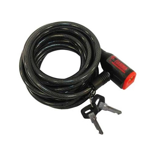     
                
                
    Câble antivol 2,5 m - acier CABLE LOCK FIAMMA - CP10048
