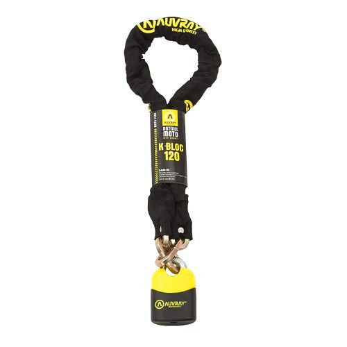  AUVRAY K-BLOC 120 anti-theft chain for scooters and motorcycles  - CP10049-1 