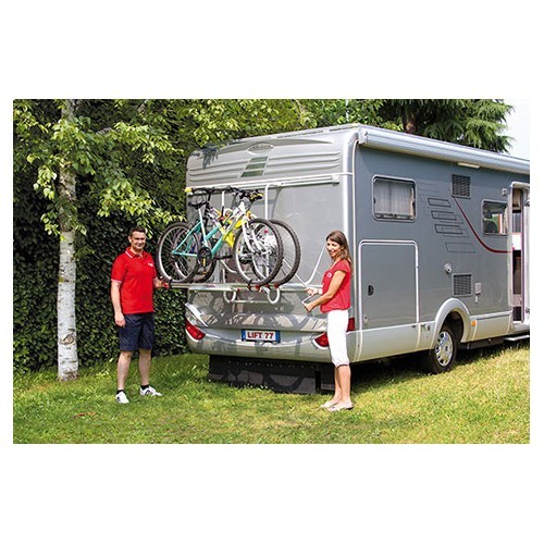 Porte 2 vélos pour camping-car E-Bike