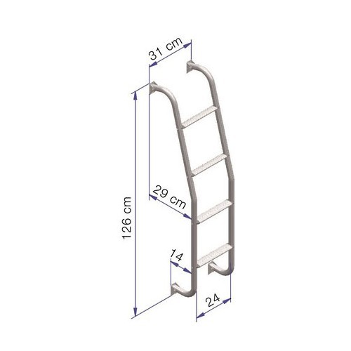  Echelle THULE Ladder Van 4 - CP10261-1 