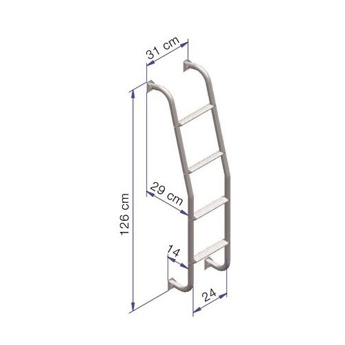 Echelle THULE Ladder Van 4 - CP10261