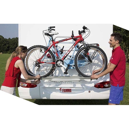 Porte 2 vélos pour camping-car E-Bike