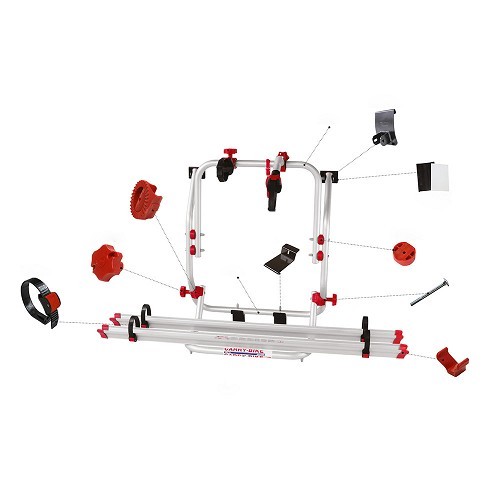     
                
                
    Upper mount for Carry Bike VW T2 - Fiamma ref. 98656-477 - CP10431
