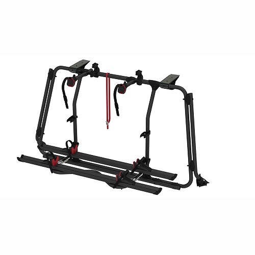  Black bike rack for VW Transporter T6 PRO with tailgate CARRY BIKE FIAMMA - restyled version 2020 - CP10489 