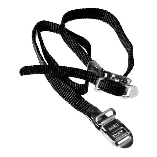  FIAMMA black STRIP straps for CARRY BIKE - L: 39 cm - Set of 2 - CP10535-1 