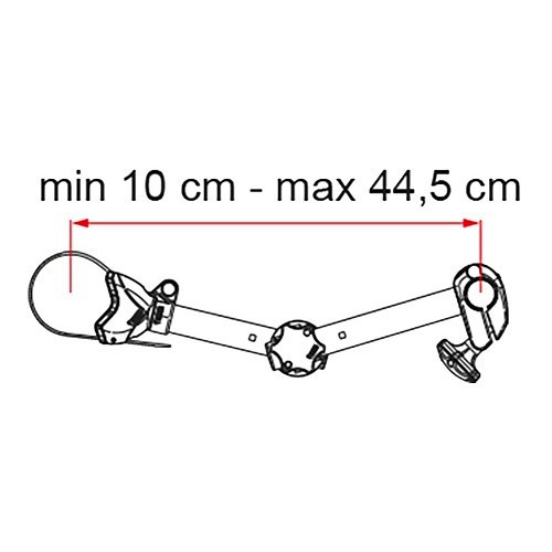 Bike Block Pro S D1 Deep Black (noir) Fiamma - CP10705