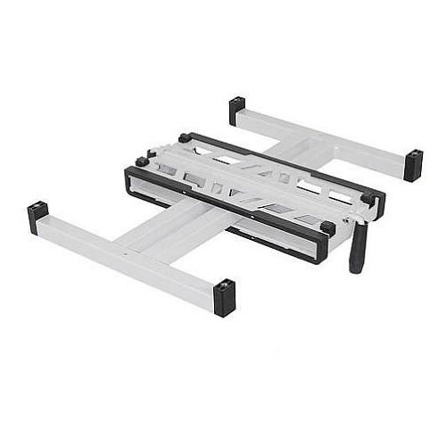  Pied de table télescopique aluminium PRIMERO COMFORT HVD Haut maxi: 710 mm - CQ10185-1 