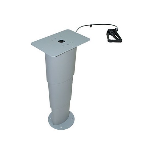 Pied table télescopique aluminium PRIMERO COMFORT HPK Haut maxi: 660 mm - CQ10329 