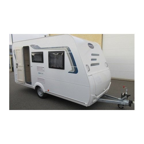 Set di 2 maniglie a scomparsa bianche 249, con coprivite, interasse 168 mm - CQ10359