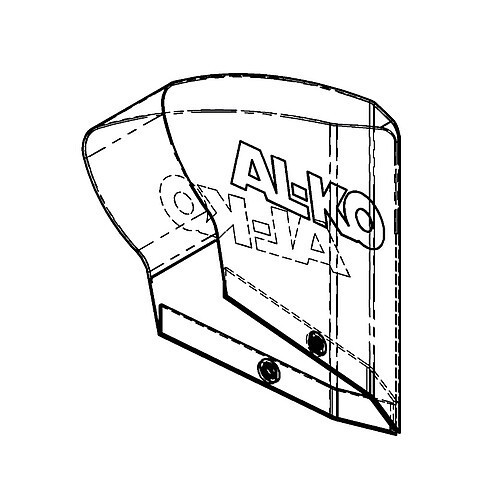  Housse tête attelage noire ALKO pour AKS1300 AKS2004 & AKS3004 - CR10647-1 