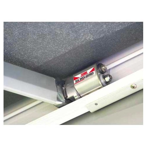 Tenda da sole F45S 260 Fiamma - Larghezza della tenda: 263 cm - Tessuto: Royal Grey - Rivestimento: bianco. - CS10237