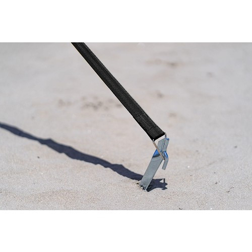 Kit de fixation anti-tempête TIE DOWN S pour stores F45S & F65 Fiamma - coloris noir - CS10714